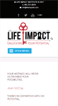 Mobile Screenshot of lifeimpactllc.com